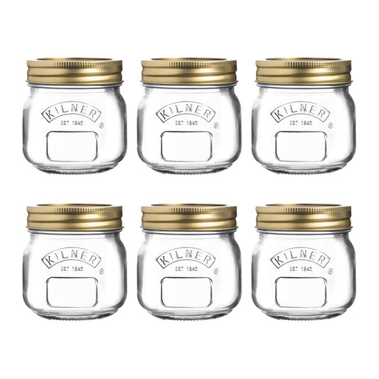 Genuine Preserve Jar, Set of 6 - 250ml