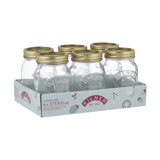 Genuine Preserve Jar Set of 6, 500ml