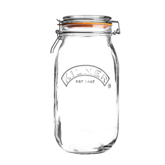 Round Clip Top Jar, 3 Litre