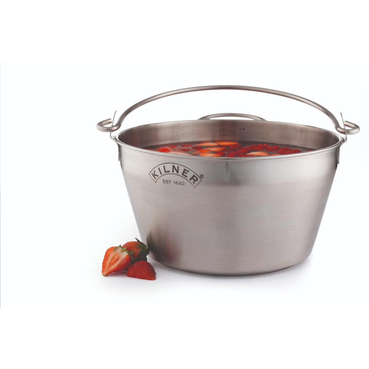 Original Stainless Steel Jam Pan, 8 Litre / 30 x 16 x 34cm