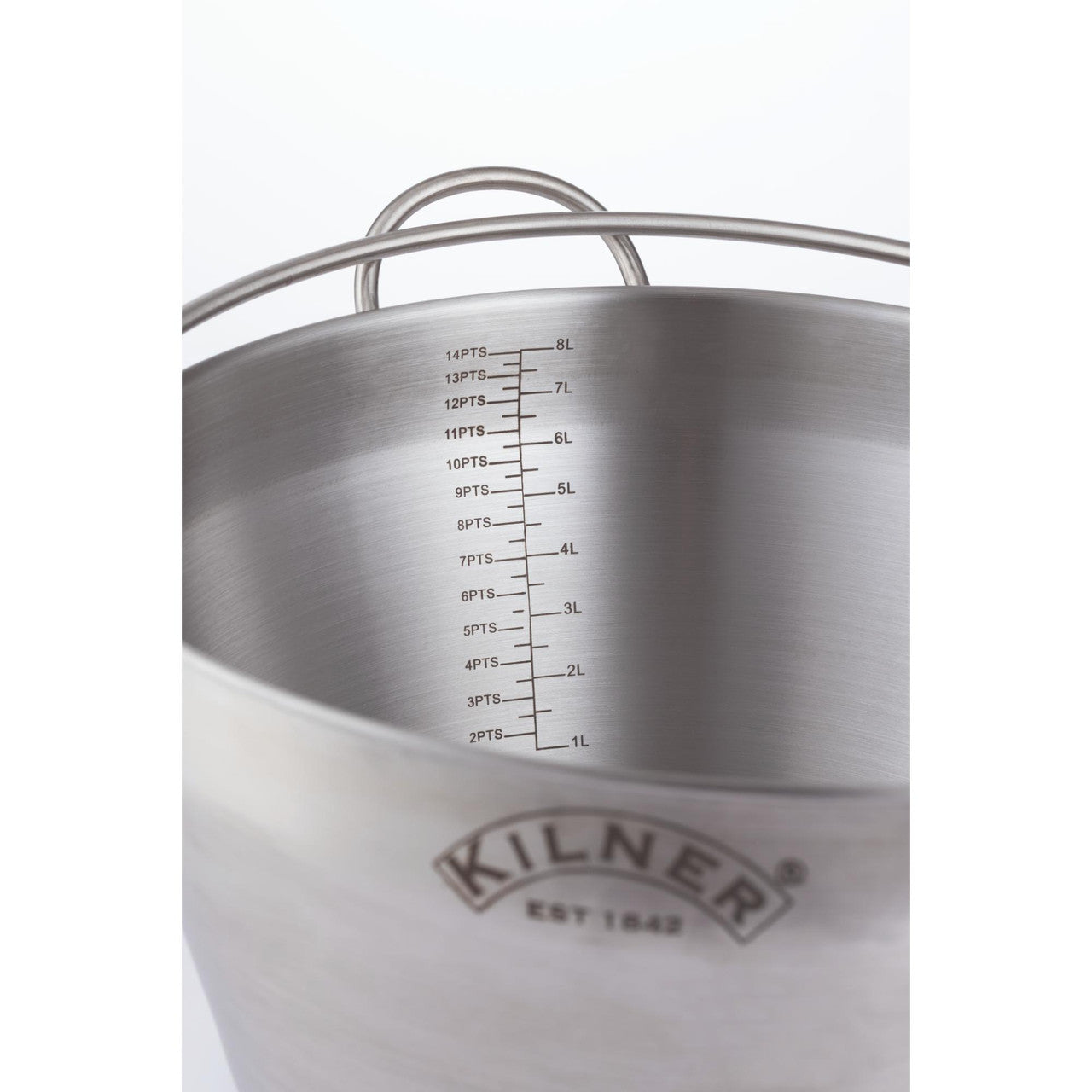 Original Stainless Steel Jam Pan, 8 Litre / 30 x 16 x 34cm