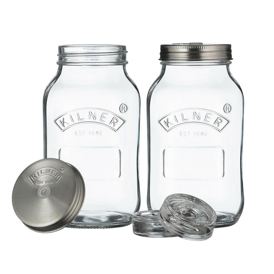 Fermentation Jar Set of 2 - 1 Litre