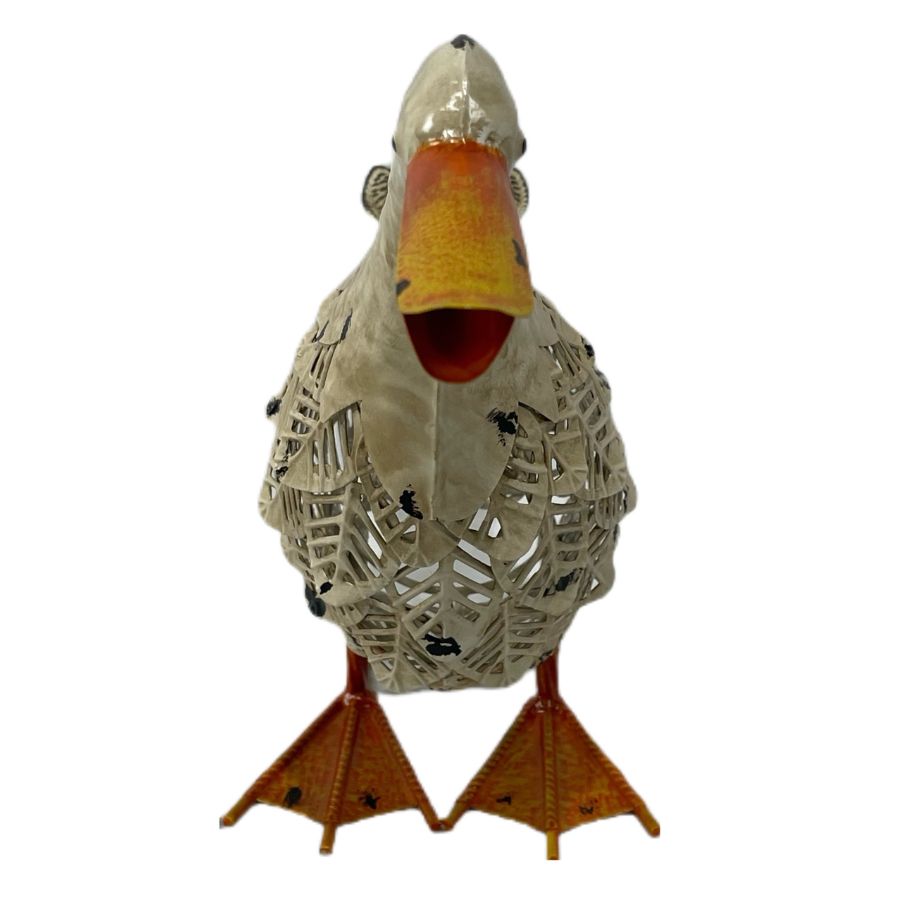 Stretching Duck Ornament 54x17.5x33cm
