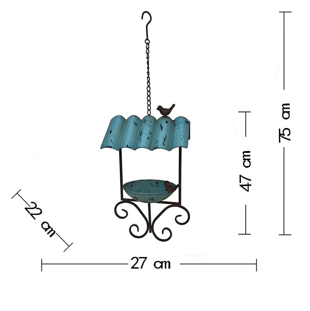 Corrugated Hanging Birdfeeder 27x47-85cm