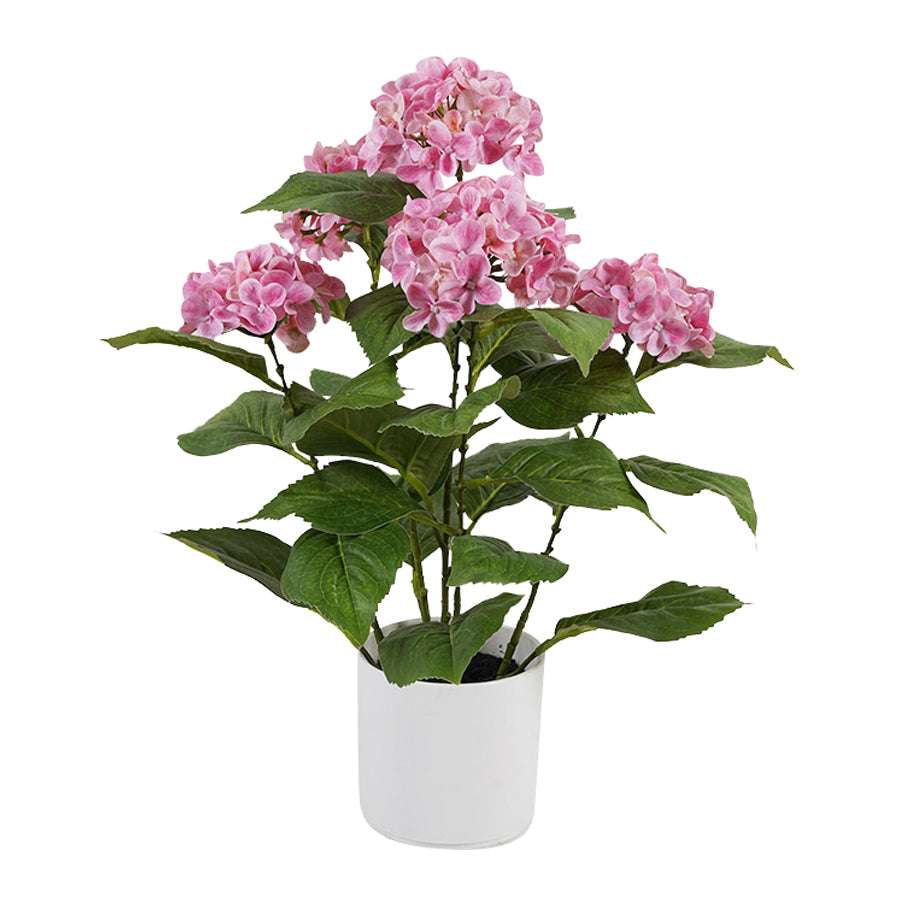 Potted Artificial Hydrangea 35x35x50cm