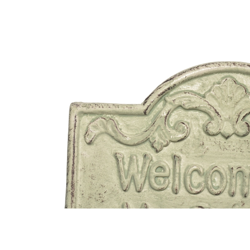 Welcome to My Garden' Cast Iron Stake 23x0.75x31cm