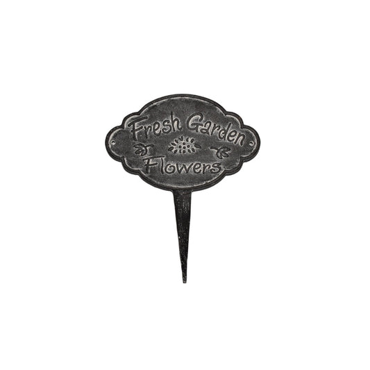 Fresh Flowers' Cast Iron Stake 24x0.5x29cm