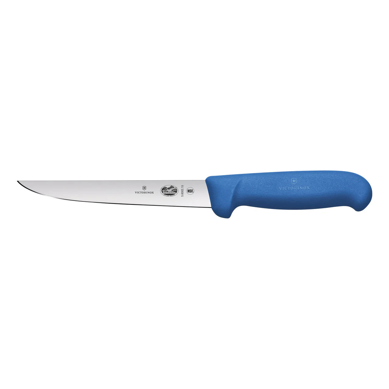 Fibrox Boning Knife, 15cm, Straight Wide Blade - 15cm - Blue