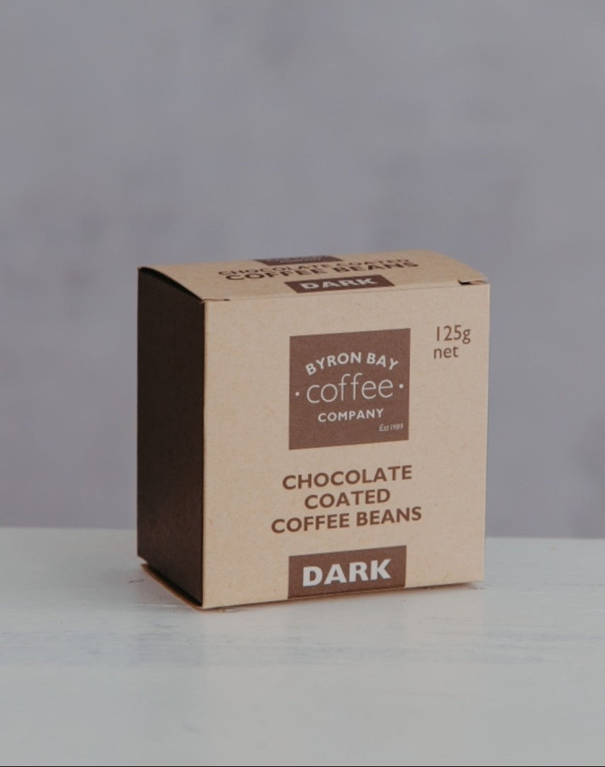 Dark Chocolate Coated Coffee Beans