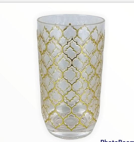 15D - Gold Lattice Style Tumbler