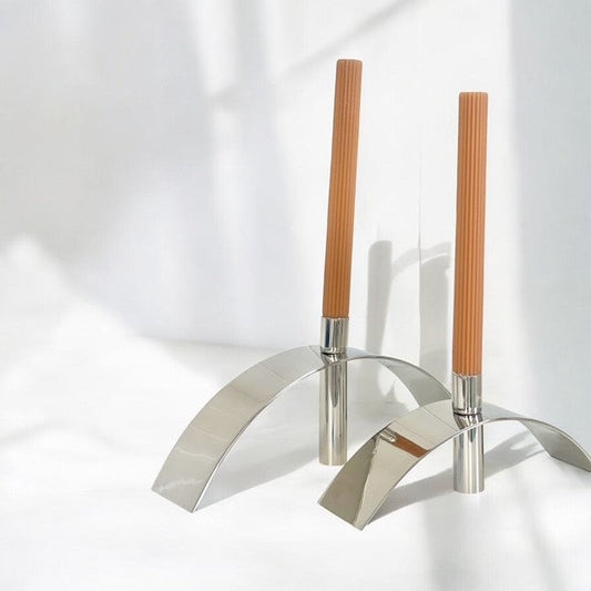 170R George Arch Taper Candle Holder Large 13Cm