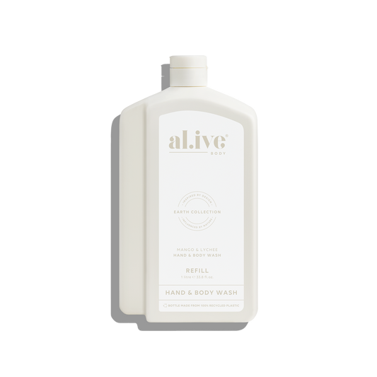 Mango & Lychee Hand & Body Wash Refill Pouch 1L