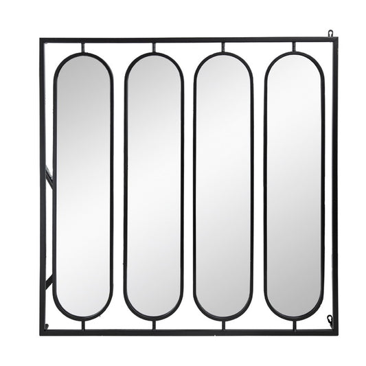 Swivel Black Metal Mirror Different Angles From Mirror Bring A New Dimension To Any Interior