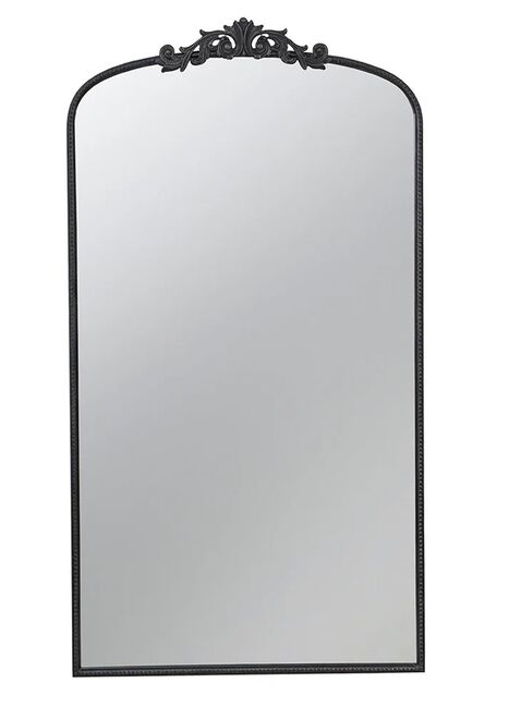 Baroque Tall Black Wall Mirror 168