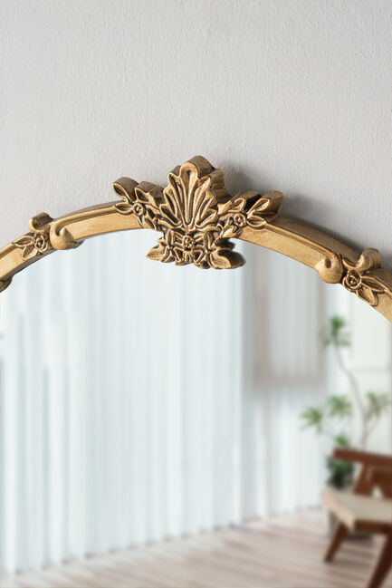Rococo Round Mirror