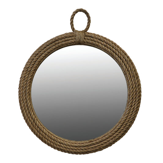 Nepean Natural Round Mirror