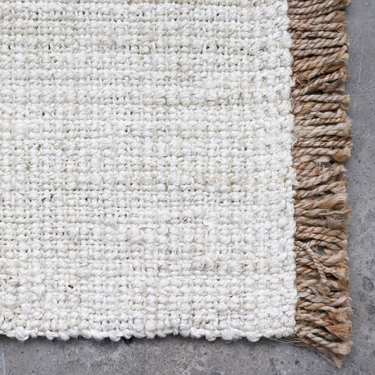 Harris White Jute Rug
