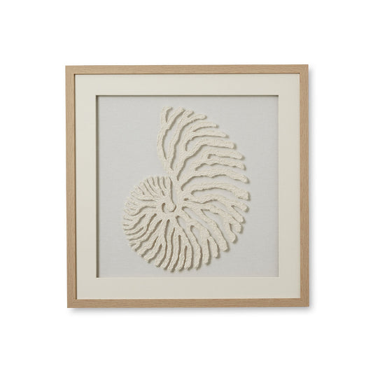 Shell Paper Mache Artwork