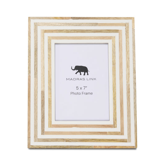 Linwood Natural White Photo Frame Large