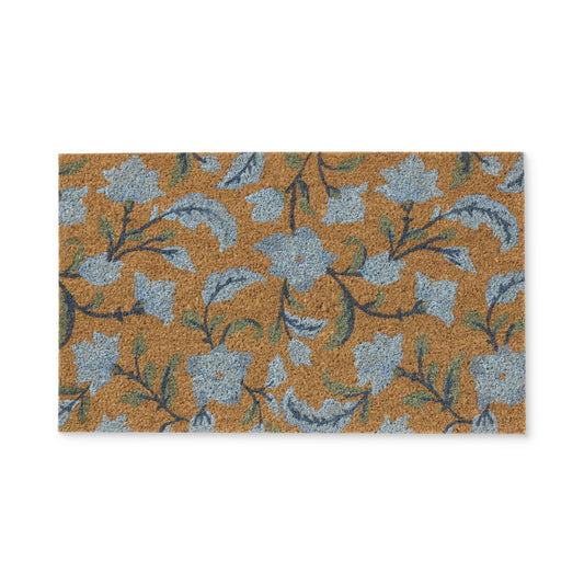 Summer Garden Blue Doormat 45X75Cm