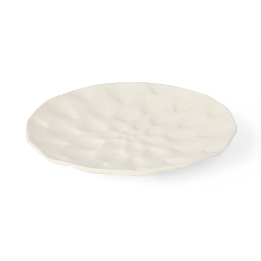 Nautilus White Large Plate