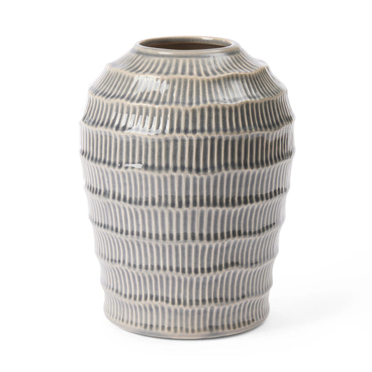 Nautilus Light Blue Vase