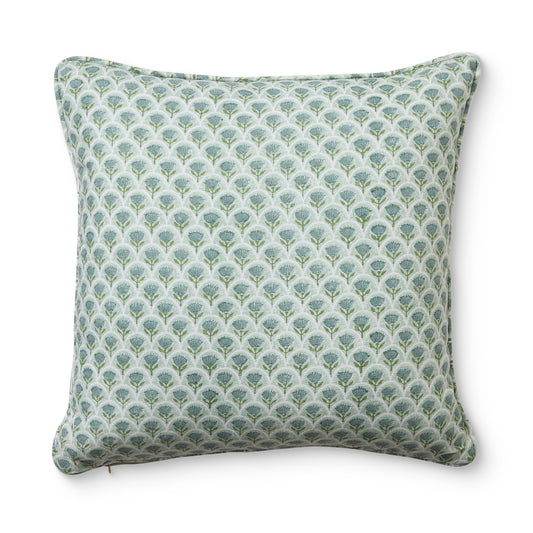 Suri Scallop Buti Seafoam Cushion 50Cm