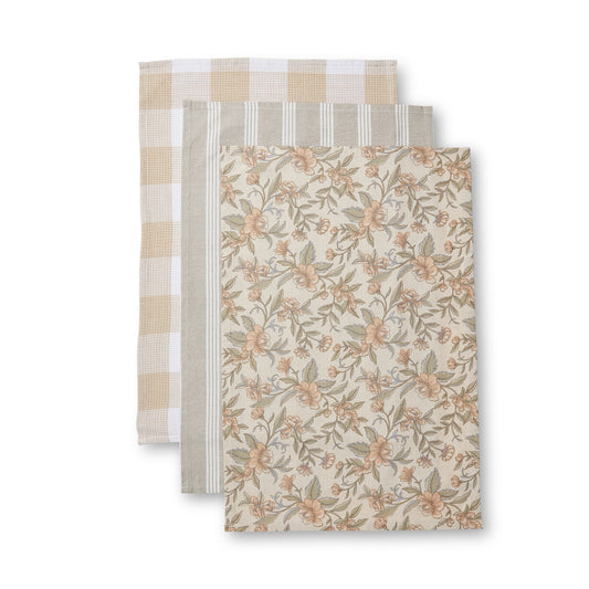 Amelia Floral Teatowel Pack