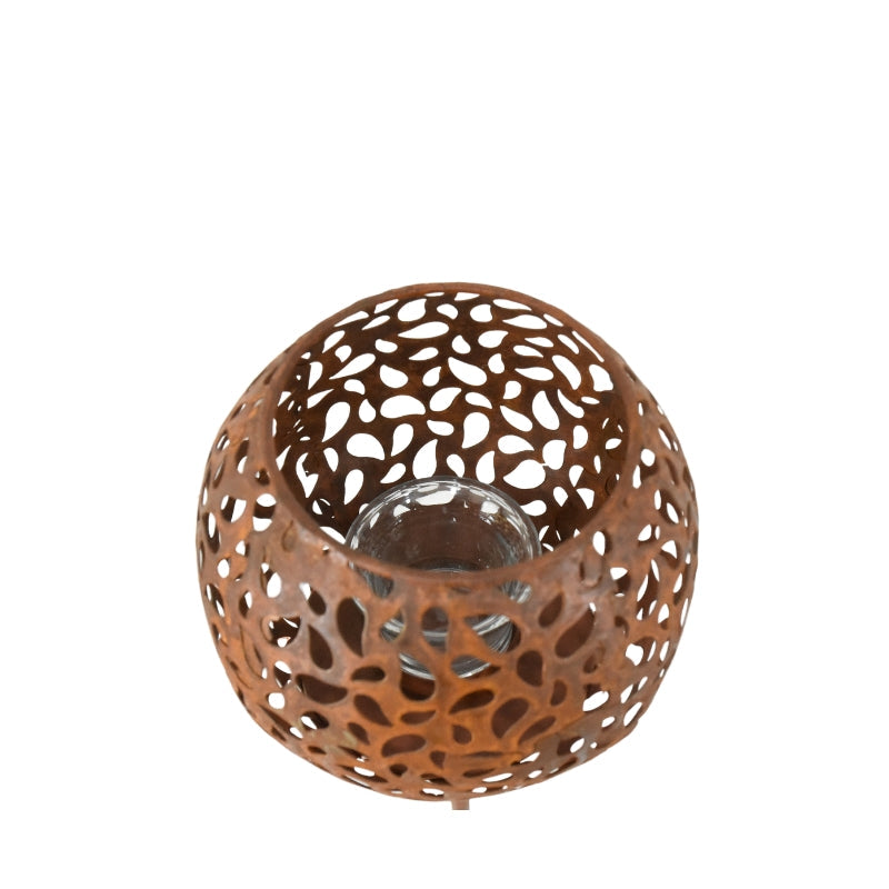 100cm Outdoor Garden Stake Round Candleholder 16x16x100.5cm