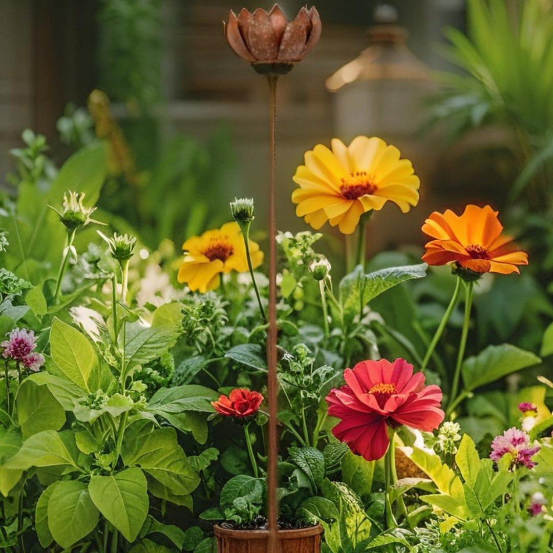 85cm Outdoor Garden Stake Flower Candleholder 16x16x85cm