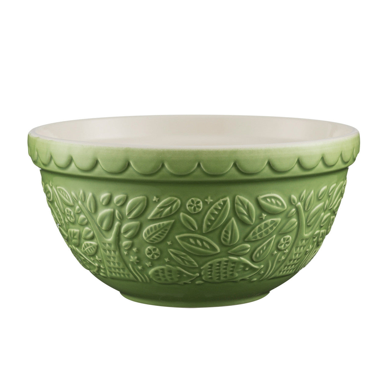 In The Forest Hedgehog Green Mixing Bowl, 21cm/ 1.1 Litre