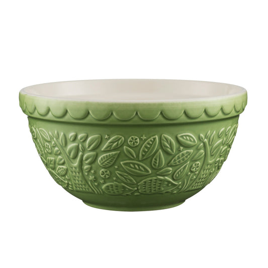 In The Forest Hedgehog Green Mixing Bowl, 21cm/ 1.1 Litre