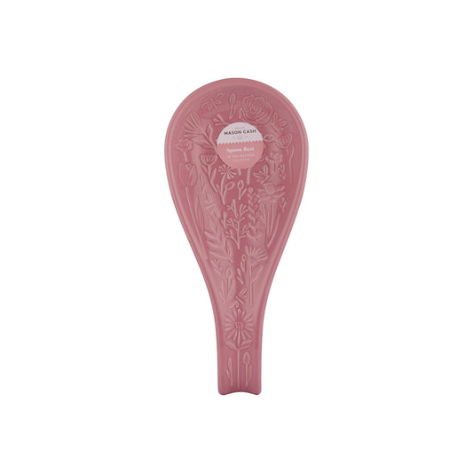 In The Meadow Pink Spoon Rest, 27 x 12 x 3.8cm