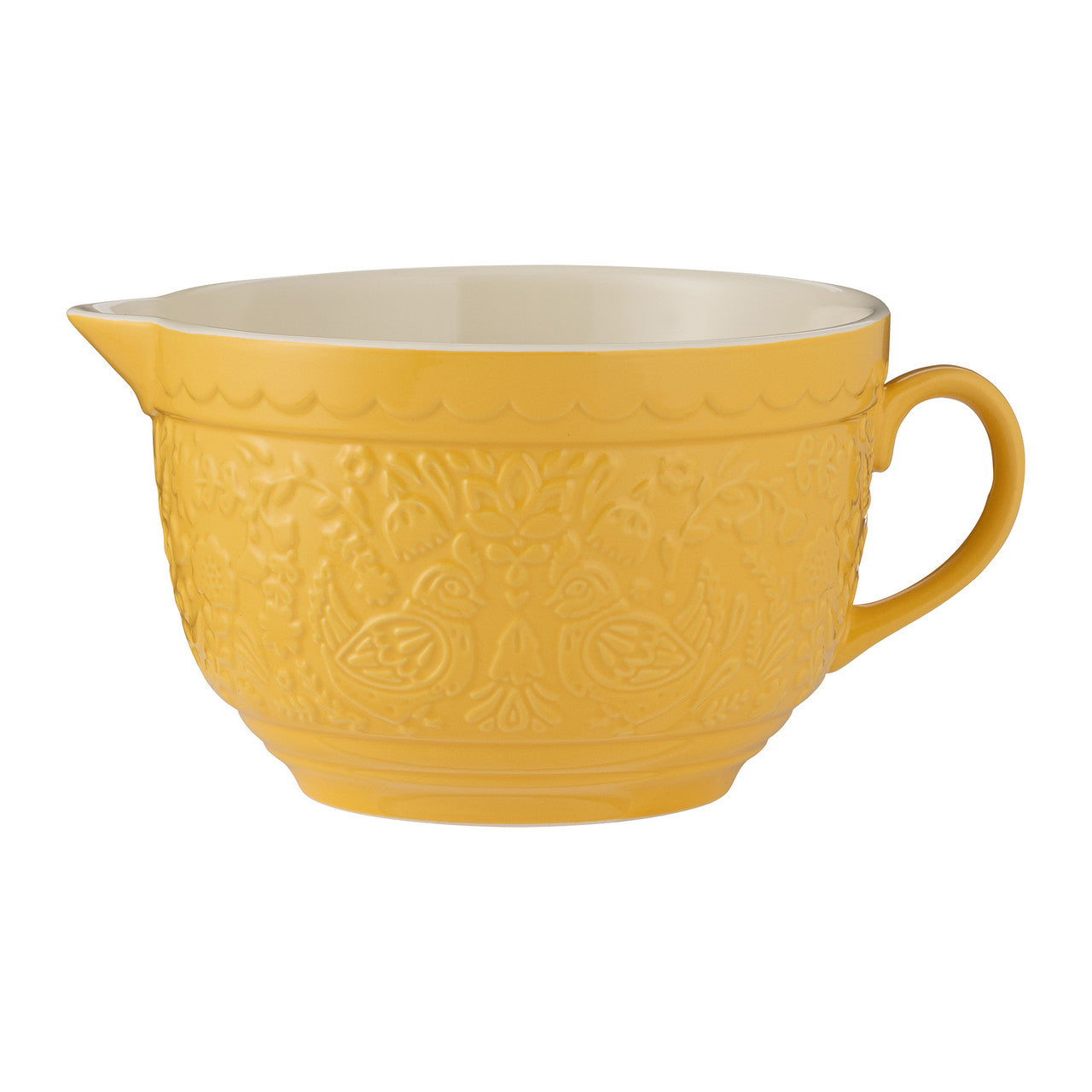 Home To Roost Batter Bowl - 1.9 Litre / 25 x 19 x 13cm - Mellow Yellow