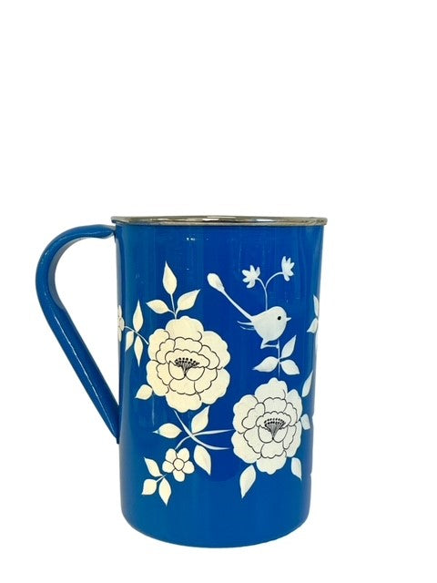 300U - Blue Bird Jug / Pitcher 20X17