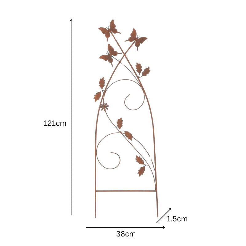 Butterfly Garden Stake/Plant Climber 38x121cm