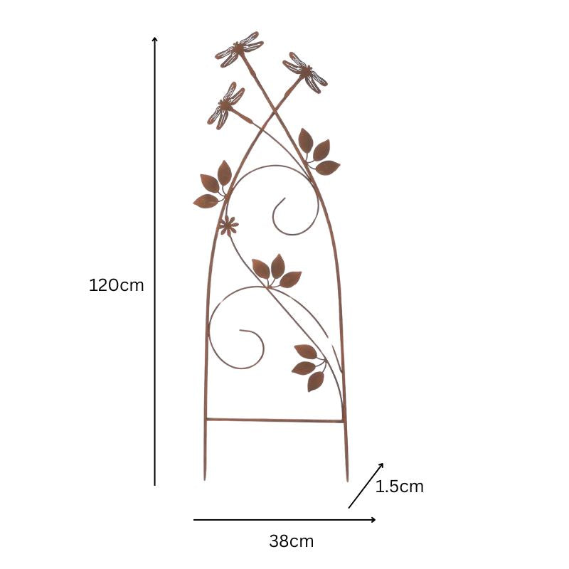 Dragonfly Garden Stake/Plant Climber 38x120cm