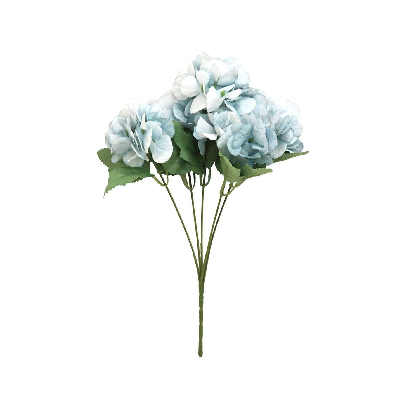 Hydrangea Blue - Faux Flower - Posy 30cm