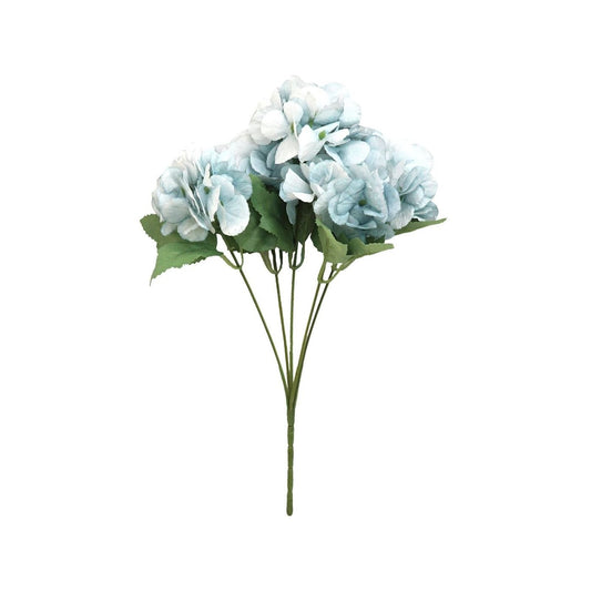 Hydrangea Blue - Faux Flower - Posy 30cm