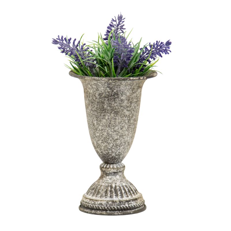 Classic Decorative Vase w/Embellished Base 10x10x15cm