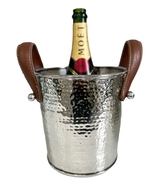 390K - Hammer Bucket W/Leather Handle