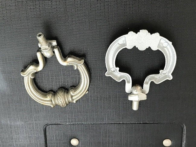 Antique Champagne Drawer Pull Handles - Set Of 2 (Screws Not Supplied)