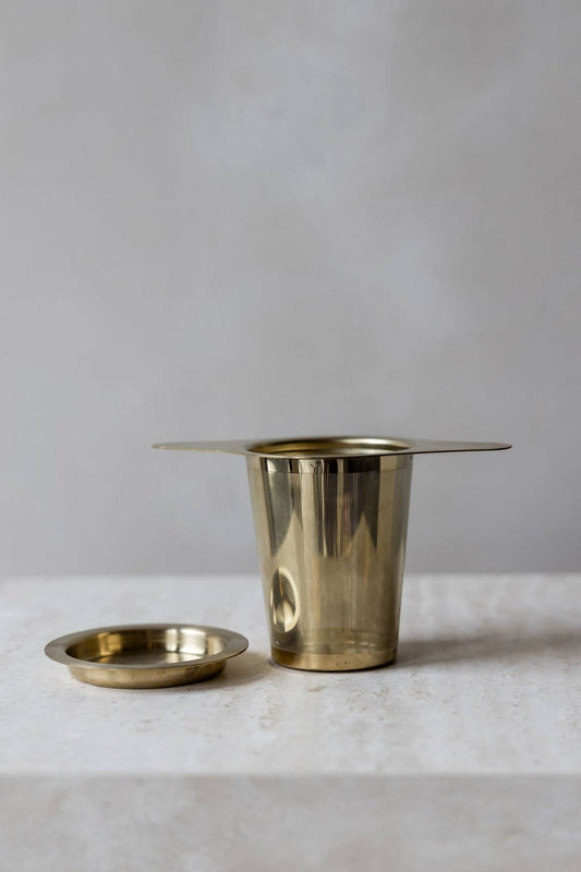 Premium Gold Tea Cup Infuser