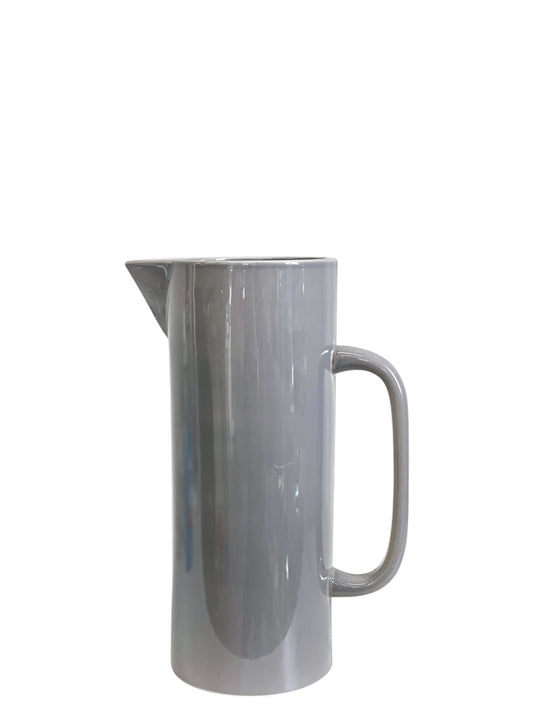457C Limitée Ceramic Dove Grey Gloss Jug 12X30