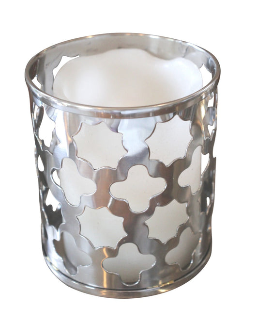 17M - Cut Stars Tealite/Bottle Holder