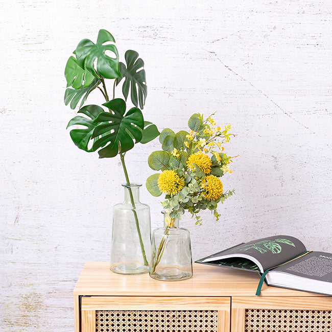 Philo Split Monstera - 7 Leaf Real Touch Spray - Green - 72cmH