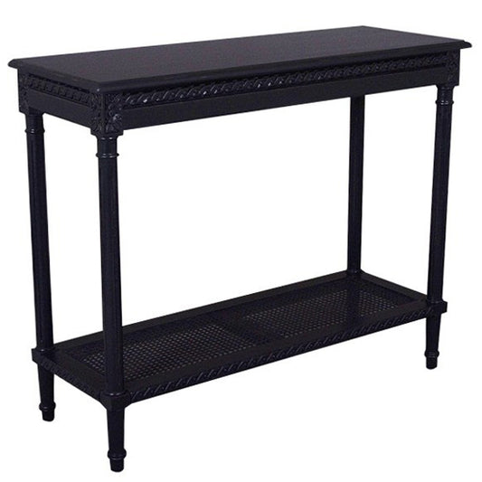 Polo Classic Console Black 110. A Console Table In The Entryway Provides A Strong Focal Point And First Impression For Guests Entering Your Home