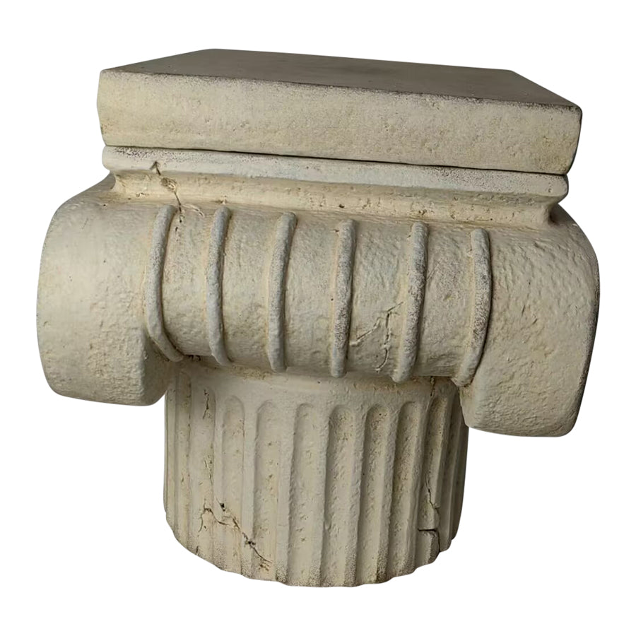 Elaborate Roman Pillar Planter/Stand w/Lid 40x31x32.5cm