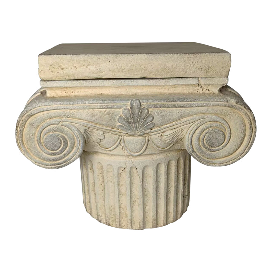 Elaborate Roman Pillar Planter/Stand w/Lid 40x31x32.5cm