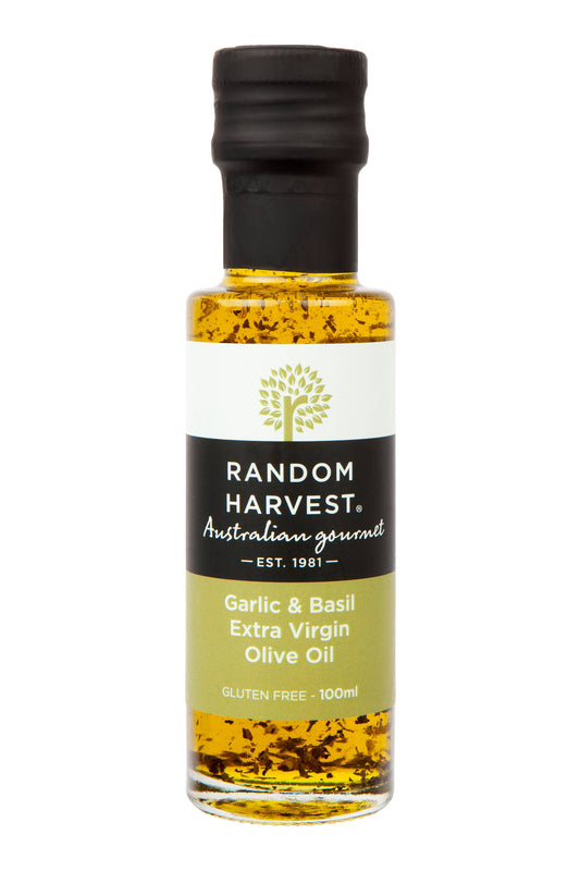 Garlic & Basil Extra Virgin Olive Oil 100ml